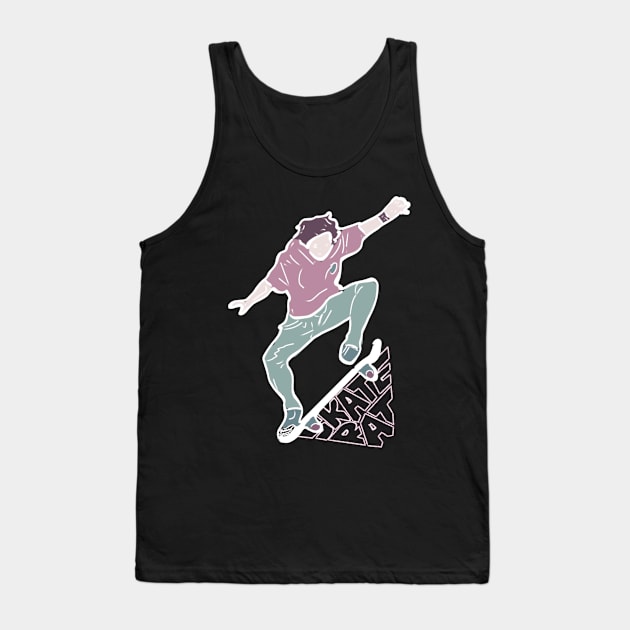 SK8 The Infinity ''SKATERAT'' V1 Tank Top by riventis66